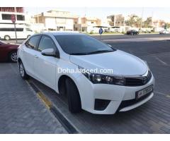 Toyota corolla 2.0L 2015