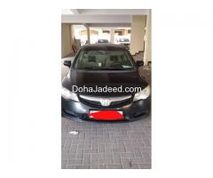 BLACK HONDA CIVIC 2009