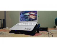 Asus Gaming laptop with Promate cooling pad