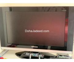 Samsung LCD 27” TV With Remote And Stand