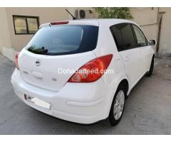 Nissan tiida 2013 hatchback for sale
